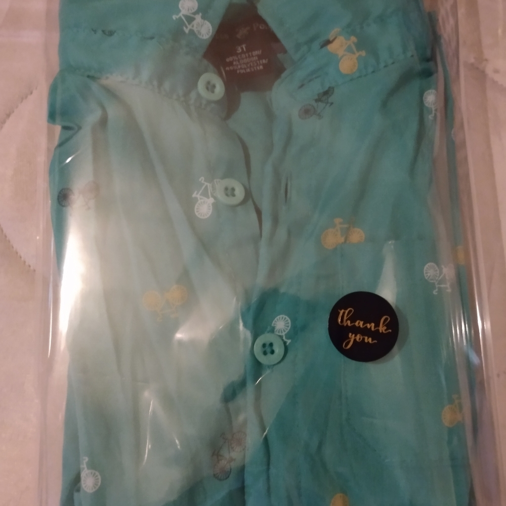 Beverly hills polo club button down shirt 3T